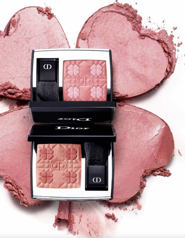 Dior 傲姿胭脂(色號:珊瑚色 889 Charmed Coral、活力粉紅色849 Lucky Pink)