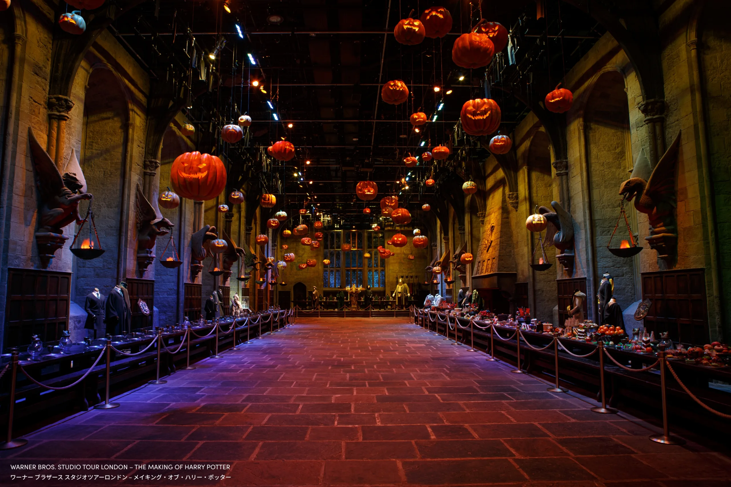 圖片來源:wbstudiotour.jp 東京萬聖節好去處2026|哈利波特影城首個萬聖節暗黑祭!飄浮南瓜燈/食死徒魔杖決鬥/限定下午茶