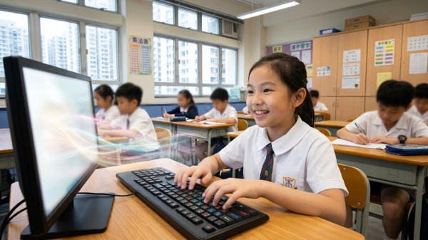 打字表現局限 AI 應用能力？ 「五色打字 AI 平台」助學生由輸入能力拉近表現