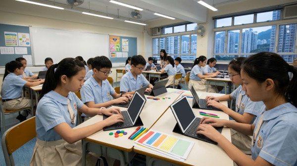 打字表現局限 AI 應用能力？ 「五色打字 AI 平台」助學生由輸入能力拉近表現