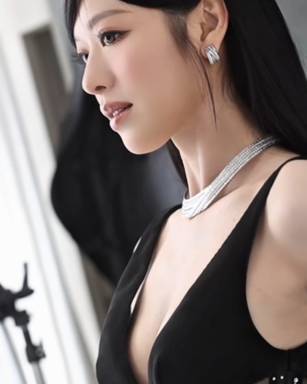 香港小姐2026|冯盈盈超Deep V出大绝性感透视豁出去!厚重发型竟被指似假发