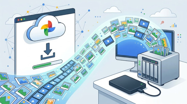 Google Photos 相片點完整備份？免費官方工具一鍵下載教學　相片影片轉存硬碟/NAS