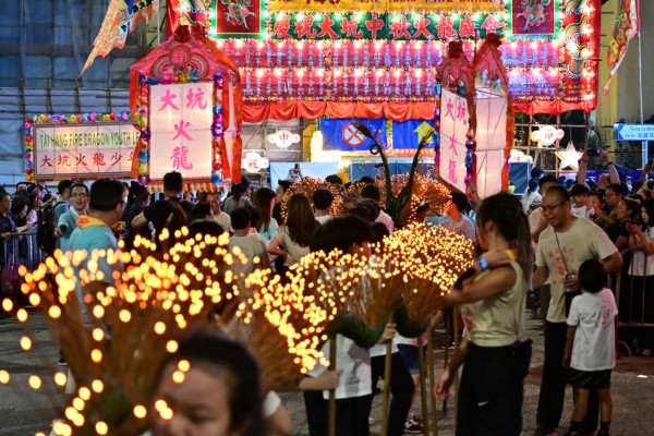 大坑舞火龍9.24盛大回歸，圖片為過往資料圖片，只供參考之用。（圖片來源︰大坑夜龍）