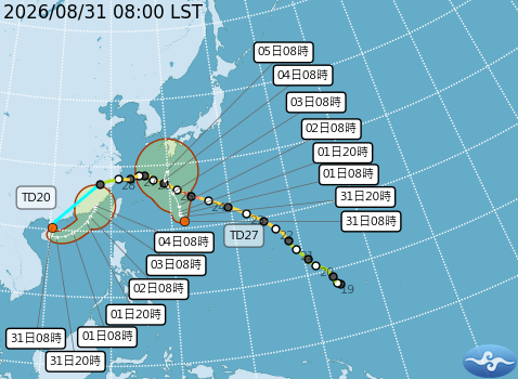 打風｜沙德爾殘餘逼港！天文台擬發1號風球 視乎2大關鍵因素