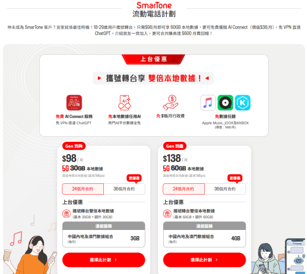 SmarTone網店開學祭大減價(圖片來源︰SmarTone)