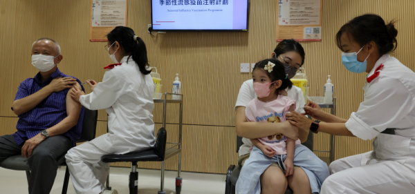 2026/27年度季節性流感疫苗接種計劃將於9月17日展開，圖片為參考圖片。（圖片來源︰HKET）