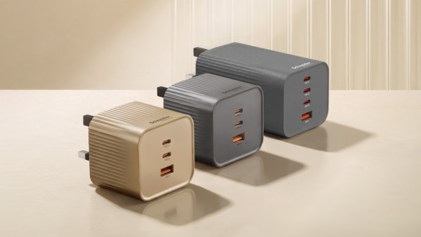 施耐德電氣推 GaN USB 快充器 HK$218 起！100W 四 USB 同時充 手機 0% 至 50% 約 20 分鐘