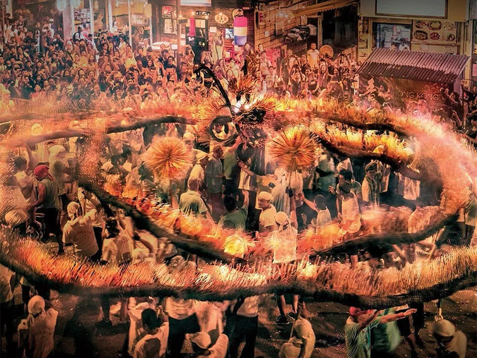 大坑舞火龍，圖片為過往活動圖片，只供參考。（圖片來源︰旅發局）