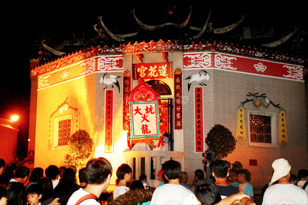 大坑舞火龍，圖片為過往活動圖片，只供參考。（圖片來源︰大坑火龍文化館）