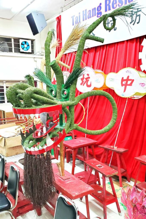 大坑舞火龍，圖片為過往活動圖片，只供參考。（圖片來源︰大坑火龍文化館）