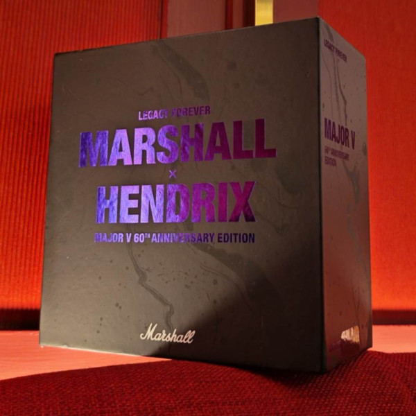 Marshall Major V Hendrix 60 週年版評測：100 小時續航＋無線充電 紫色迷幻外型搖滾味十足