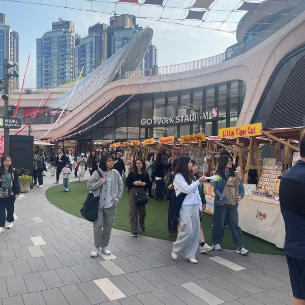 西沙GO PARK中秋慶典「西沙滿月市集」（圖片來源︰IG@sohomarket_gww）