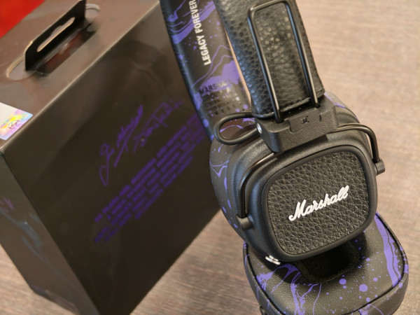 Marshall Major V Hendrix 60 週年版評測：100 小時續航＋無線充電 紫色迷幻外型搖滾味十足