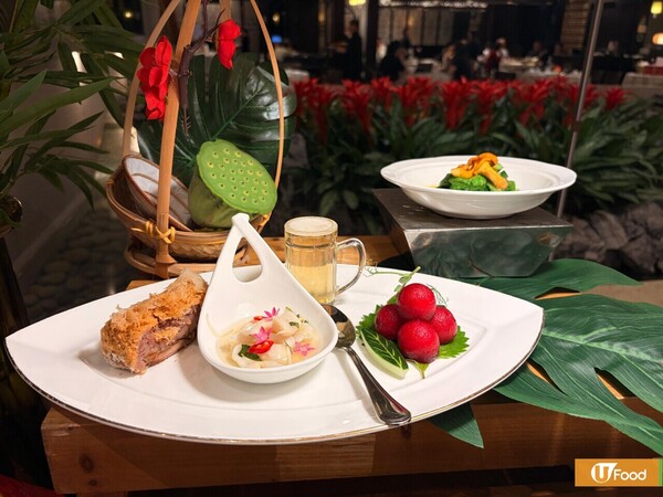帝苑酒店粵菜x越菜四手聯乘晚宴  香茅青檸鮮蟹蓋／花雕星斑球／過橋和牛紅米線