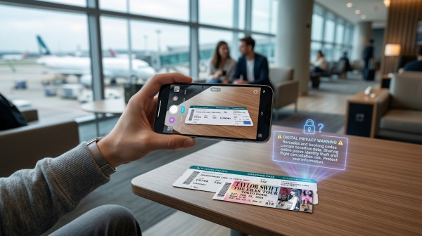 曬演唱會飛、登機證要小心！QR Code 打格未必夠 5 個位置要遮清免門票被盜用