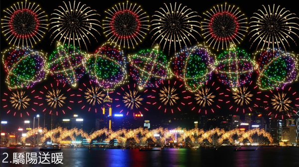 國慶煙花2026，圖片為示意圖。（圖片由大會提供）