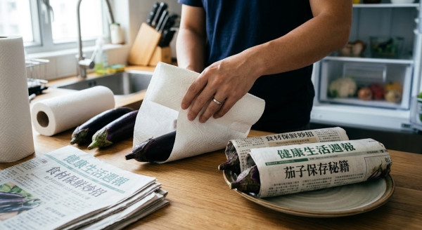 茄子保鮮｜ 切開茄子驚現黑點仲可以食？專家揭成因＋正確保鮮法防凍傷變苦