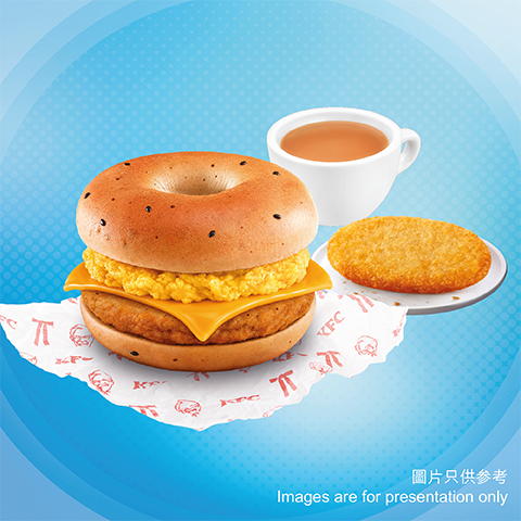 KFC全新日式燙種貝果早餐 低至$23超值套餐（附限時激減優惠）
