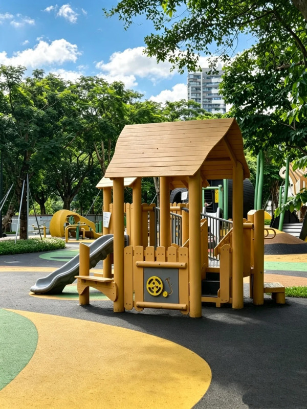 圖片來源:小紅書@聿宝来了 深圳龍崗新開豹貓主題公園免費入場!多款無動力設施/鄰近綠道親子放電必去