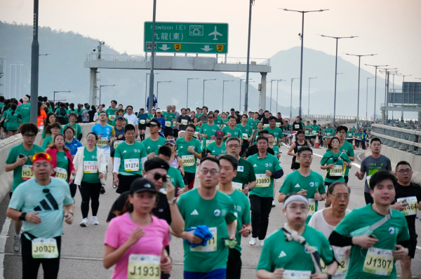 「渣打香港馬拉松2027」將於2027年1月17日舉行，圖片為過往賽事圖片，只供參考之用。（圖片來源︰HKET）