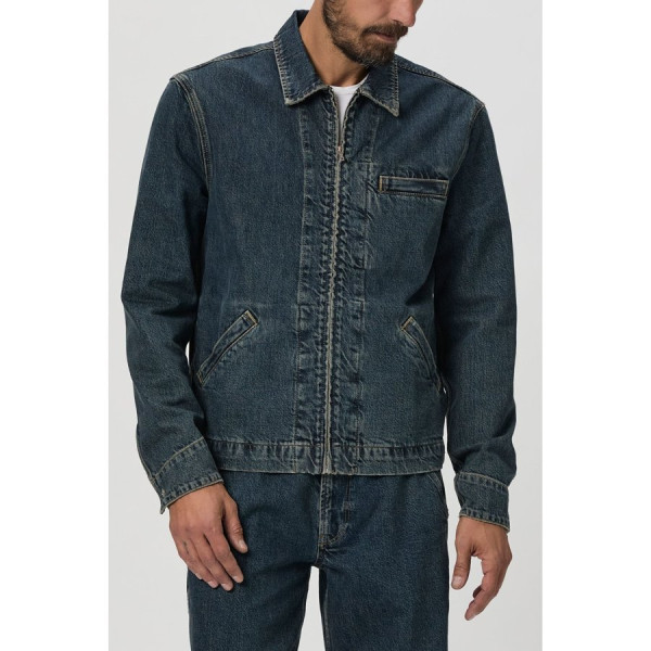 男裝外套 Men Mauricio Denim Zip Up Jacket｜原價$3065，折後$1073（36折）