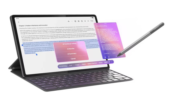 Lenovo Idea Tab Plus 平板限時激減！HK$2,399 玩 12.1 吋 2.5K 靚 Mon 送 Pen＋Folio 鍵盤