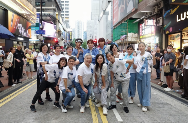 ZPOT快閃尖沙咀銅鑼灣旺角宣傳新歌《BANG》！聯同11位女銀髮族舞團街頭熱舞