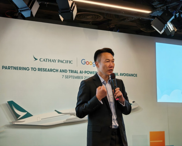國泰航空導入 Google 預測式 AI 模型：結合電腦視覺與大數據 實測大減 40% 航跡雲氣候增溫影響