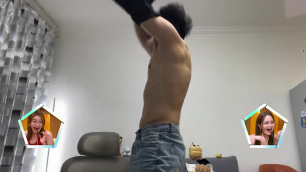 女神配對計劃2｜大隻男藝人視像剝衫晒巨胸！只為追呢位女神 關嘉敏失儀大暴走
