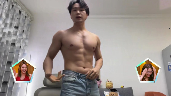 女神配對計劃2｜大隻男藝人視像剝衫晒巨胸！只為追呢位女神 關嘉敏失儀大暴走