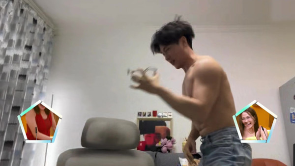 女神配對計劃2｜大隻男藝人視像剝衫晒巨胸！只為追呢位女神 關嘉敏失儀大暴走