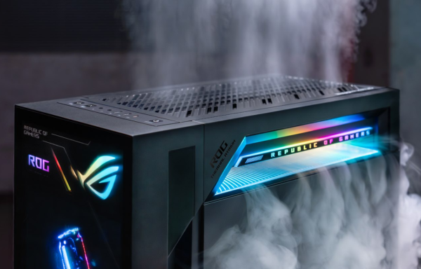 限量預購18部！ASUS ROG G1000即日起開放預購 全球首創3D全息投影機箱 + 雙AMD 3D V-Cache加持