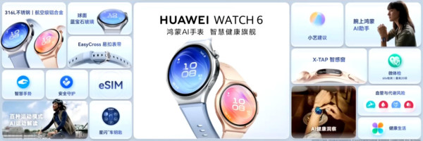華為發布會｜HUAWEI WATCH 6 系列登場！首發高尿酸監測＋HarmonyOS 7加持【即睇價格/開售日期】
