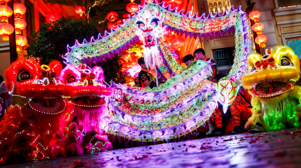 利东街「彩灯．迎月」中秋庆典（照片由相关机构提供）