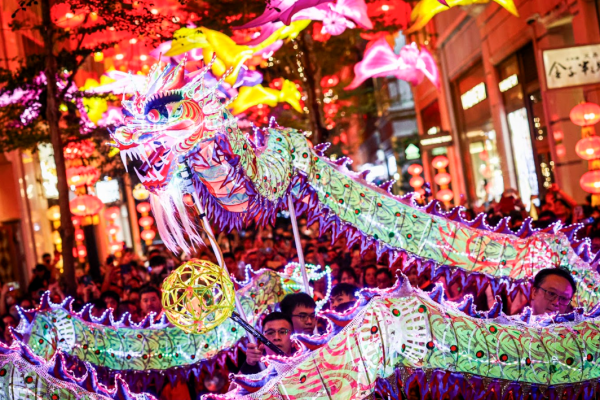 利东街「彩灯．迎月」中秋庆典（照片由相关机构提供）