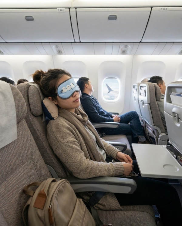 搭飛機瞓唔著？網民大推日本CanDo超可愛眼罩！旅遊遮光必備只需 