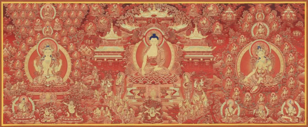 圖片來源:微信公眾號@深圳美術館 國家級非遺熱貢唐卡藝術展登陸深圳!免費入場欣賞大師娘本精工細繪作品 跨越千里文化藝術盛宴