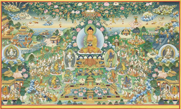圖片來源:微信公眾號@深圳美術館 國家級非遺熱貢唐卡藝術展登陸深圳!免費入場欣賞大師娘本精工細繪作品 跨越千里文化藝術盛宴