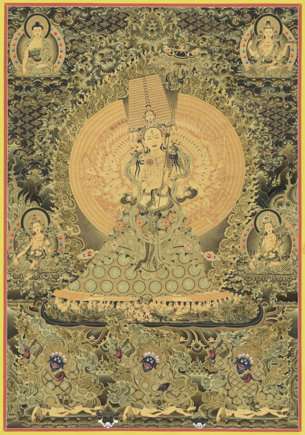 圖片來源:微信公眾號@深圳美術館 國家級非遺熱貢唐卡藝術展登陸深圳!免費入場欣賞大師娘本精工細繪作品 跨越千里文化藝術盛宴