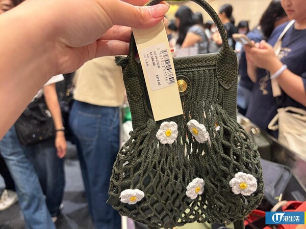 開倉優惠｜銅鑼灣Longchamp開倉低至1折！現場直擊手袋$960起、太陽眼鏡/皮帶/鎖匙扣劈價低至$90
