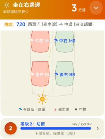 巴士暴曬有乘客車內開遮！港人研發「避曬神App」1招即查陰涼座位避紫外線