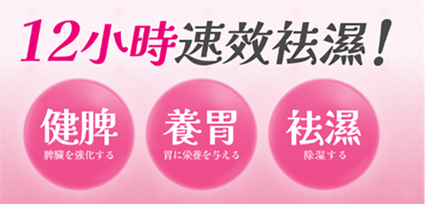 日本漢方調理 + 先端醫藥科學機能成分」Return袪濕S幫你袪濕