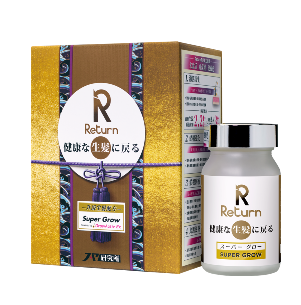 頭髮愈來愈薄？你都有脫髮煩惱？「升級版Return醫學級生髮配方」深入毛囊育髮再生