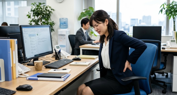 長坐腰痛?日本前物理治療師親授「辦公室椅子操+睡前30秒拉筋」 改善腰酸背痛/矯正骨盆問題