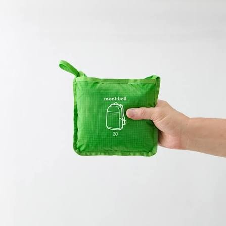 圖片來源:montbell官網 遊日必買!人氣Montbell摺疊背包 人體工學設計、雙側彈性網袋、20L超大容量