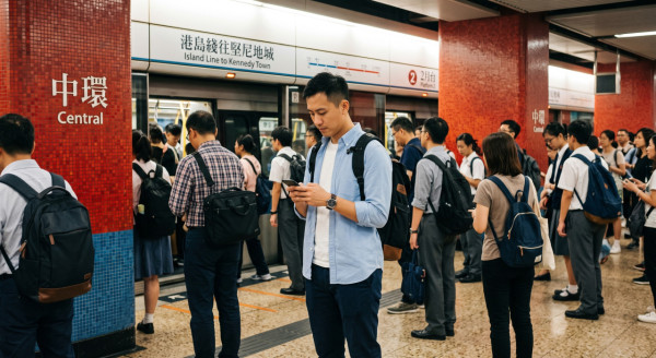 圖片來源:AI示意圖 內地客遊港遇文化衝擊!不解港人為何清一色揹背囊勁大反差 揭3大實用原因