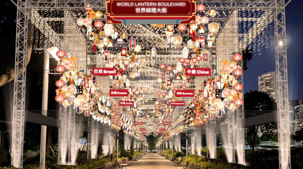 今年中秋节，旅发局将于维园首度举办大型“国际中秋彩灯会”。（图片来源：旅发局）
