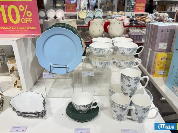 结业潮|Francfranc两大分店结业清货!门店直击低至3折 $19起入手人气碗碟/水杯/靠垫