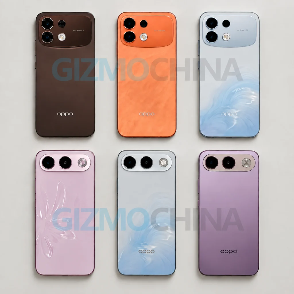 OPPO F35 系列 10 月登場！6 款時尚新色率先曝光　F35 Pro 傳搭載 10,000mAh 大電池