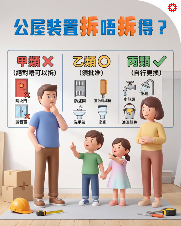 公屋玄關擺鞋違規?網民教1招改裝擴充空間 一文睇清房署3大改裝限制:1類私自改動或被收樓